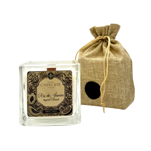 Rio de Janeiro Large Scented Candle | Tropical and Vibrant