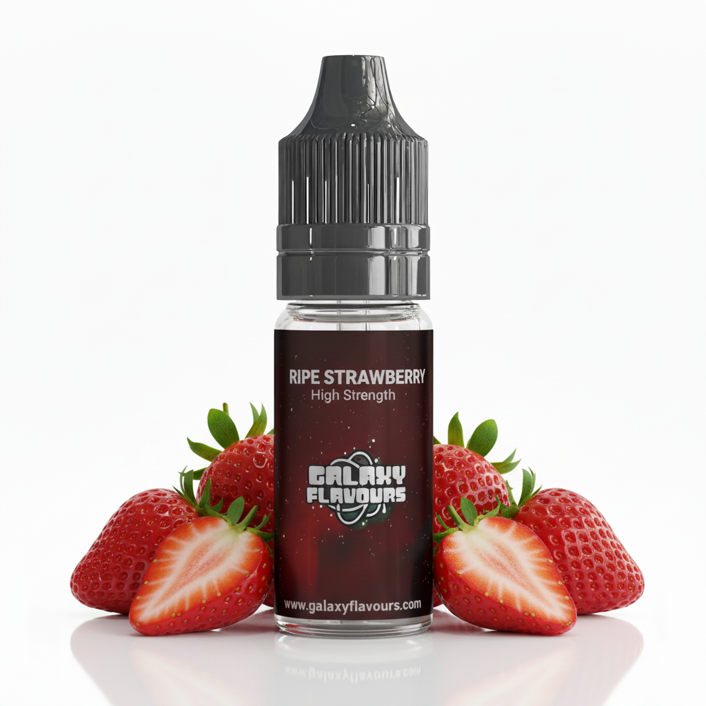 Ripe Strawberry Food Flavouring - Professional High Strength - 10ml
