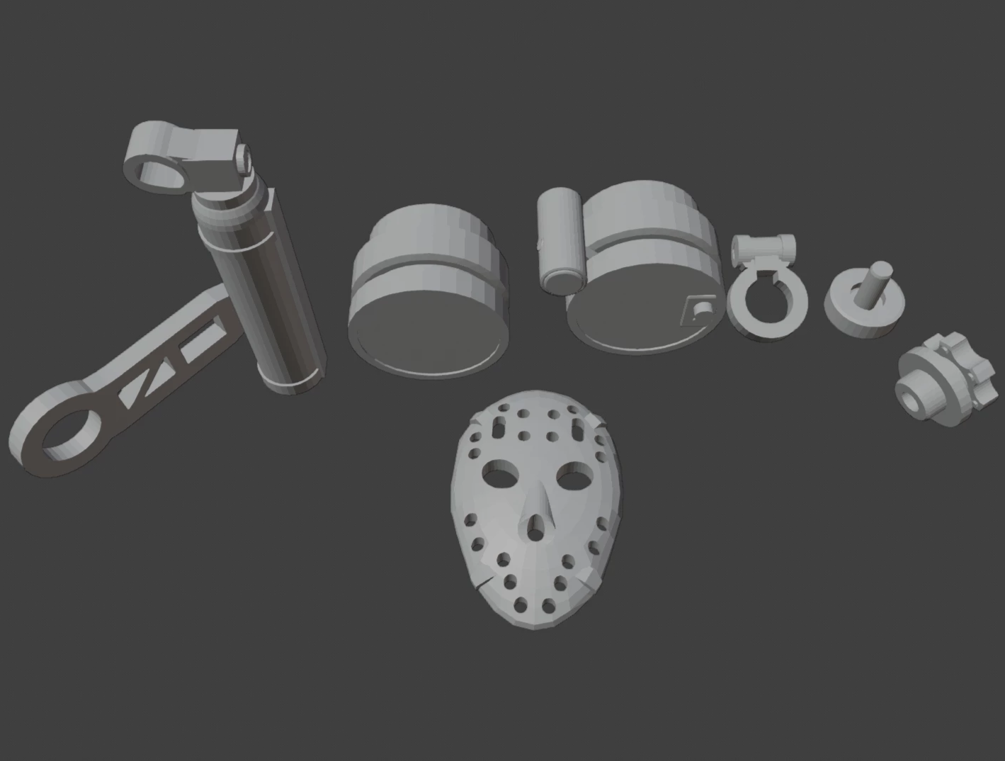 1:24 Street and Track Racer Parts