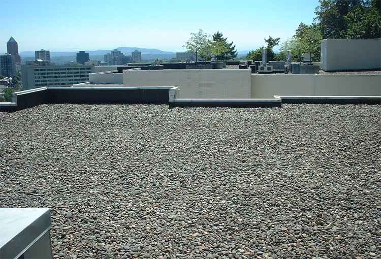 40mm Rounded Roofing Gravel