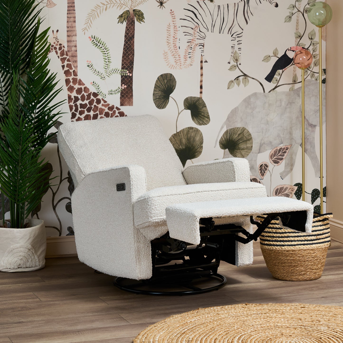 Madison Electric Recliner Chair - Bouclé