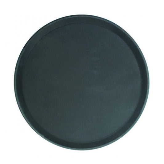 Black Round Fiberglass Tray 279mm / 11in