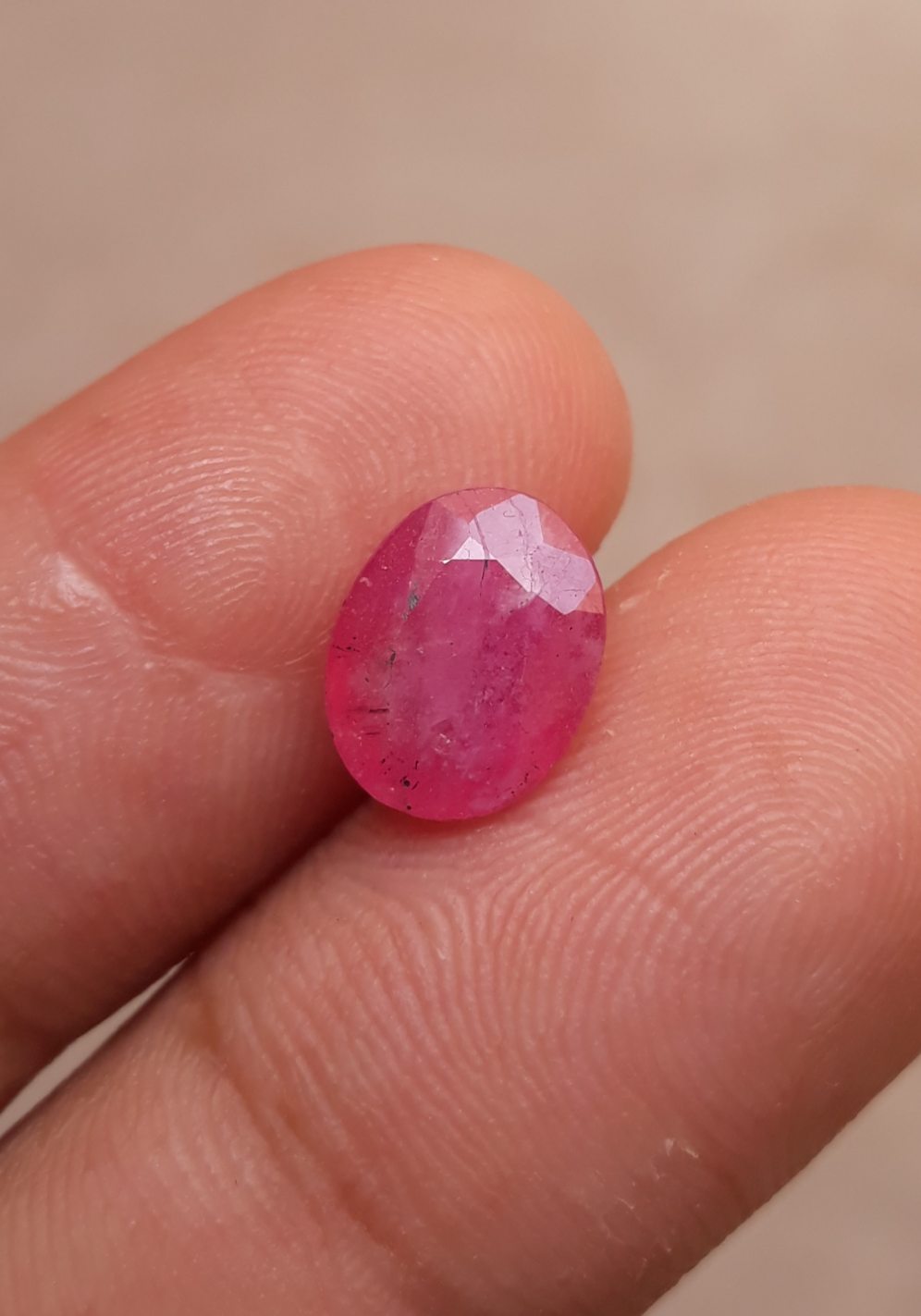 2.8ct Ruby - Pink Ruby - Yaqoot, RatnaRaj, Yakkut - July Birthstone - 10x8mm