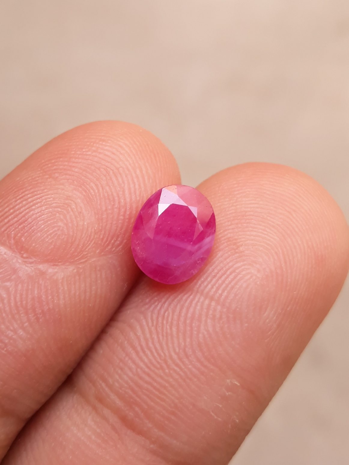 2.3ct Ruby - Pink Ruby - Yaqoot, RatnaRaj, Yakkut - July Birthstone - 8.4x7mm