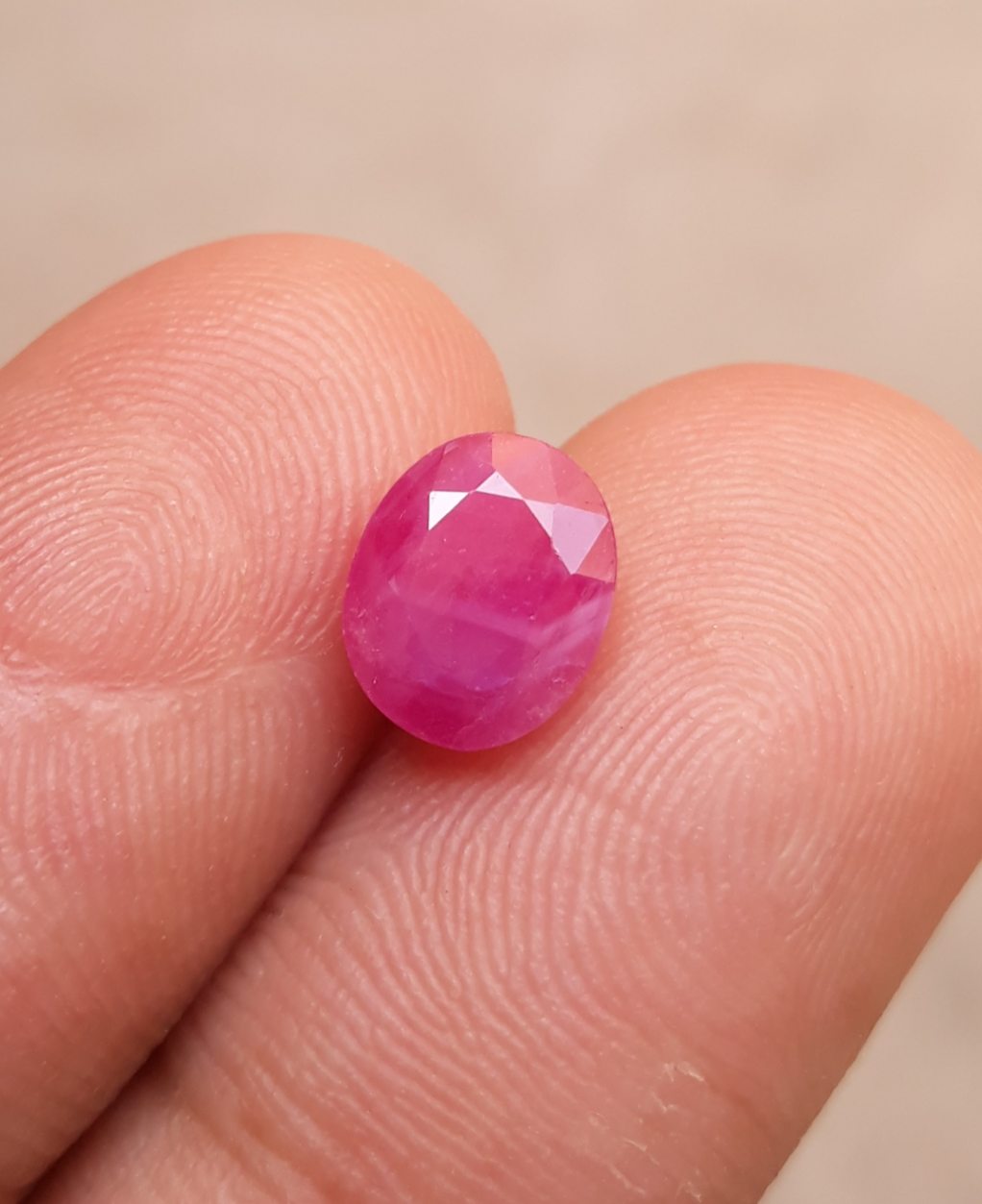 2.3ct Ruby - Pink Ruby - Yaqoot, RatnaRaj, Yakkut - July Birthstone - 8.4x7mm