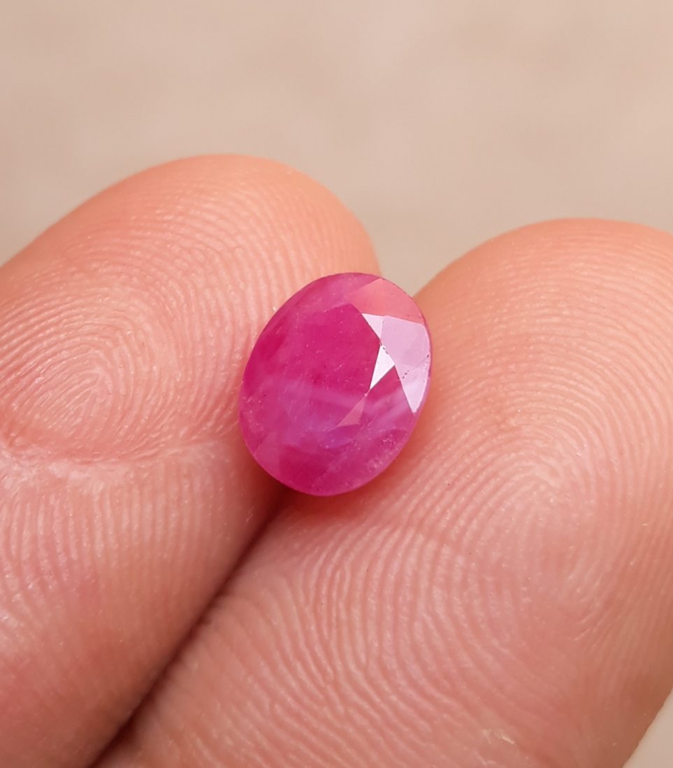 2.3ct Ruby - Pink Ruby - Yaqoot, RatnaRaj, Yakkut - July Birthstone - 8.4x7mm