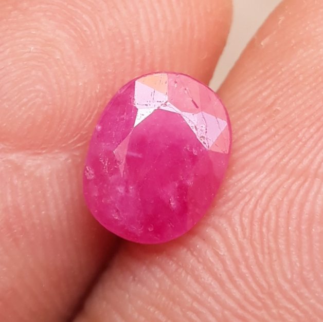 2.3ct Ruby - Pink Ruby - Yaqoot, RatnaRaj, Yakkut - July Birthstone - 9x7mm