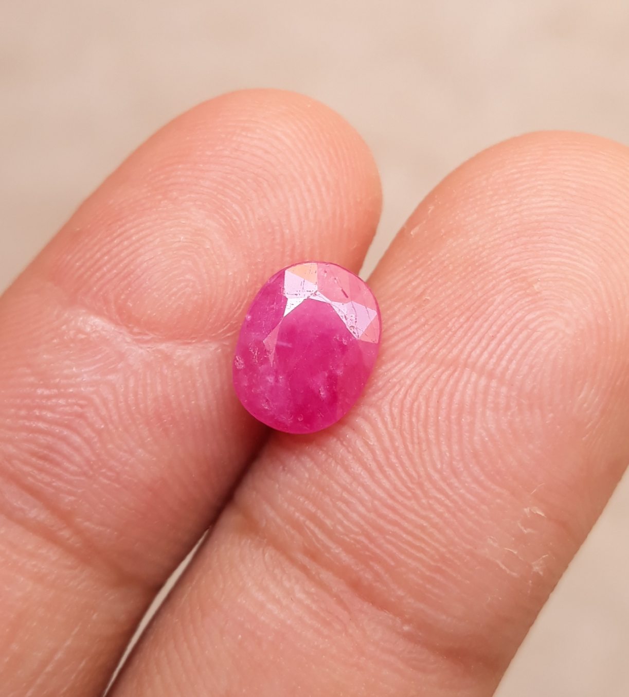 2.3ct Ruby - Pink Ruby - Yaqoot, RatnaRaj, Yakkut - July Birthstone - 9x7mm