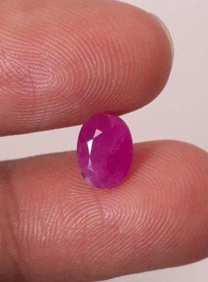 2.2ct Ruby - Pink Ruby - Yaqoot, RatnaRaj, Yakkut - July Birthstone - 9x6.8mm