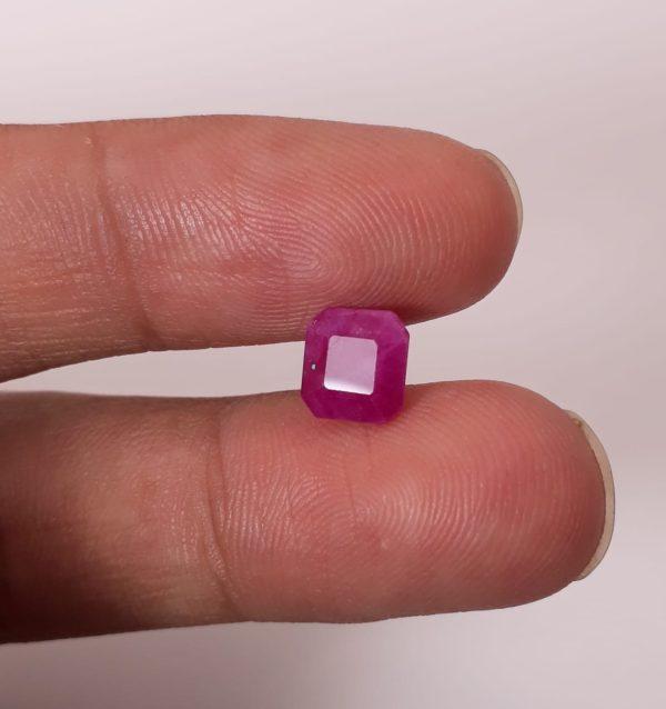 2.7ct Ruby - Pink Ruby - Yaqoot, RatnaRaj, Yakkut - July Birthstone - 7.2x7.9mm