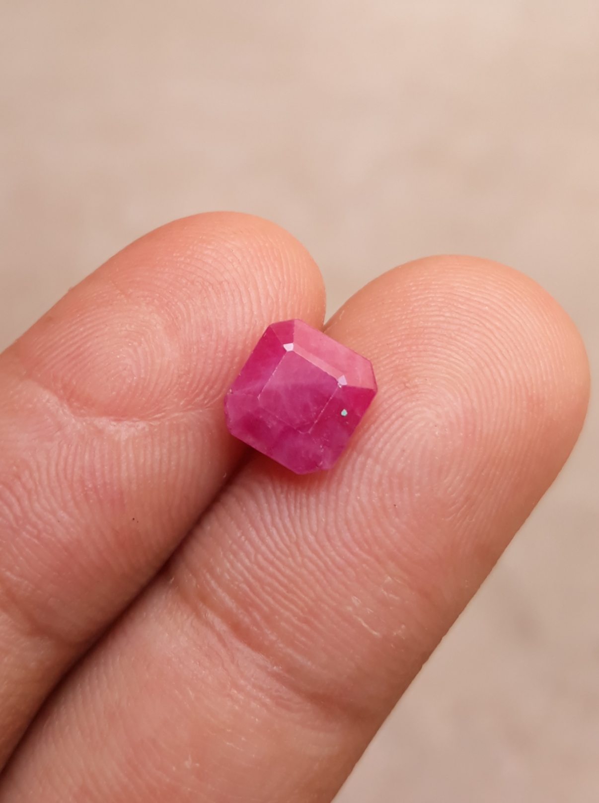 2.7ct Ruby - Pink Ruby - Yaqoot, RatnaRaj, Yakkut - July Birthstone - 7.2x7.9mm
