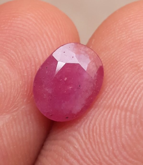 2.5ct Ruby - Pink Ruby - Yaqoot, RatnaRaj, Yakkut - July Birthstone - 9.1x7.1mm
