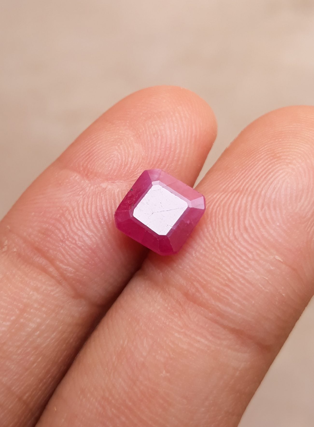 3.4ct Ruby - Pink Ruby - Yaqoot, RatnaRaj, Yakkut - July Birthstone - 7.9x7.9mm