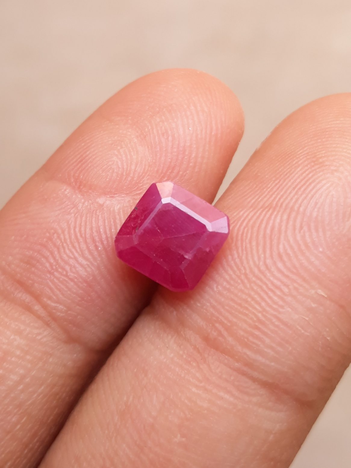 3.4ct Ruby - Pink Ruby - Yaqoot, RatnaRaj, Yakkut - July Birthstone - 7.9x7.9mm