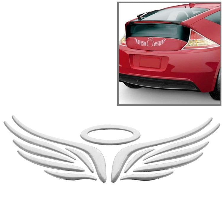 3D Car Sticker, Demon Pattern (Size: 15cm x 5.5cm), Crab Pattern (Size: 10cm x 8cm), Angel Wings (Size: 16cm x 5.5cm), Wings Pattern (Size: 15.7cm x 5.5cm), Footprint Pattern (Size: 7cm x 6cm), Rose Pattern (Size: 10.5cm x 8cm)