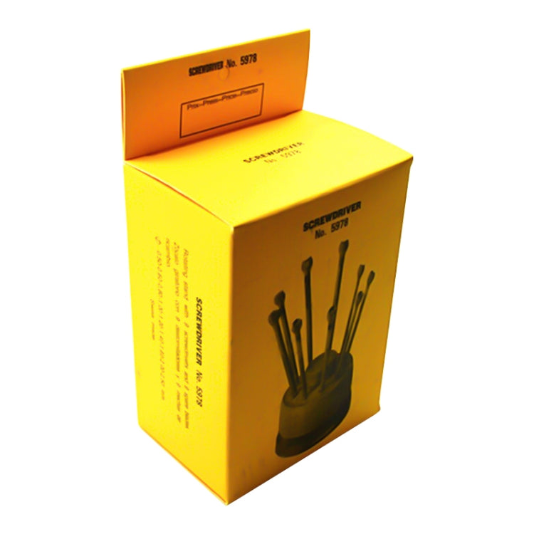 9 PCS 0.5mm-2.5mm Watch Repair Screwdriver Tools Set Kit, 9 in 1