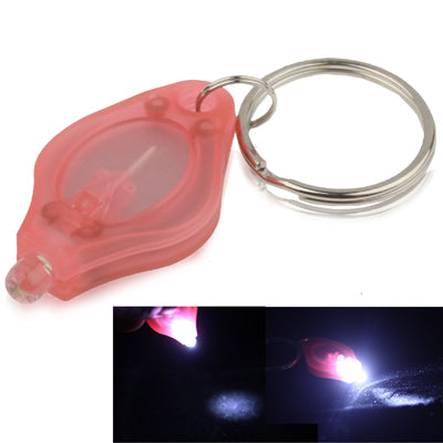 Mini LED Flashlight, White Light, Pink, Green, Transparent, Yellow, Purple, Blue, Black