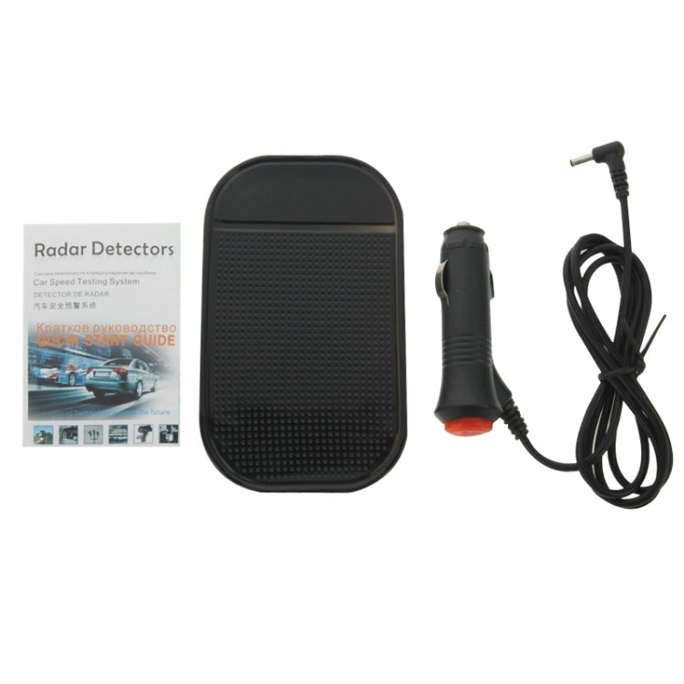 E8 360 Degrees Full-Band Scanning Car Speed Testing System Radar Laser Detector, E8