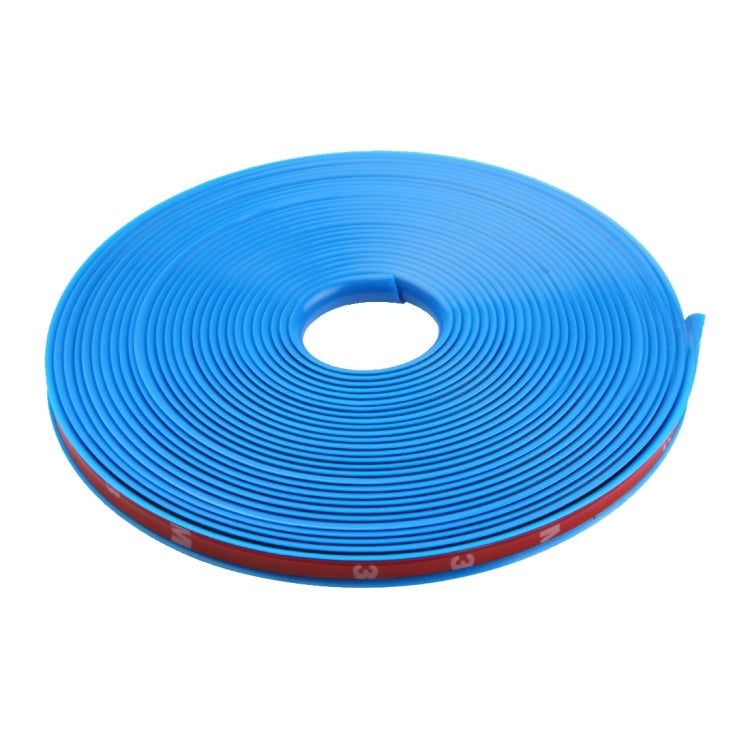Universal Decorative Scratchproof Stickup 8M Flexible Car Wheel Hub TRIM Mouldings Decoration Strip, 15 inch, 8m
