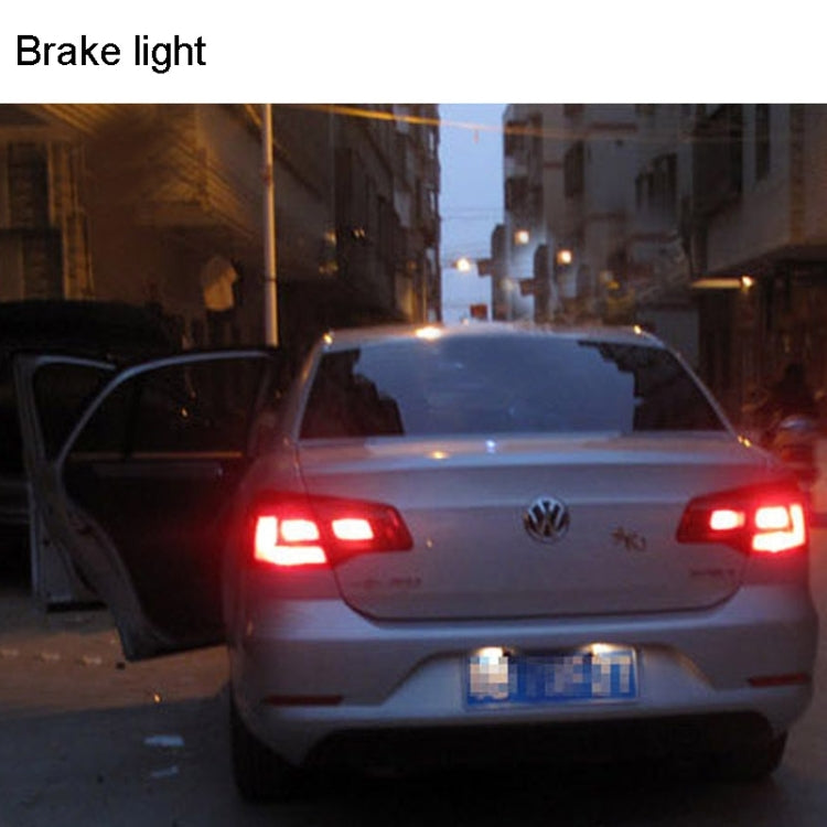 2 PCS 2x 2W Waterproof Eagle Eye Light White LED Light for Vehicles, Cable Length: 60cm