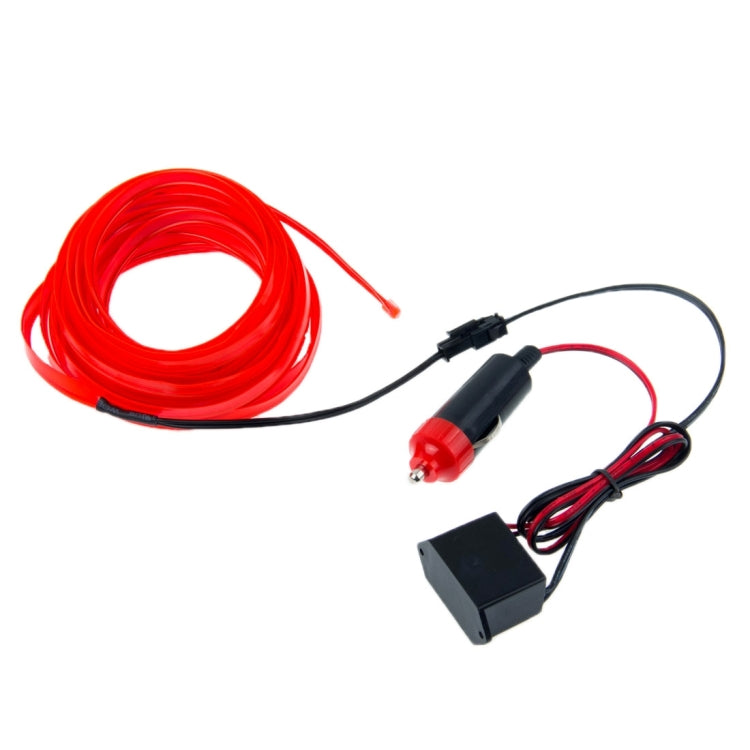 Waterproof Flat Flexible Car Strip Light with Driver for Car Decoration, Length: 5m, 5M