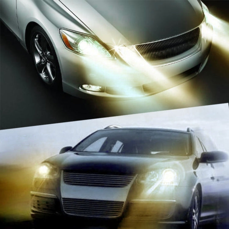 12W 720LM 4-LED 18 Flash Patterns Car Strobe Emergency Warning Light Lamp, DC 12V, 4-LED Yellow Light