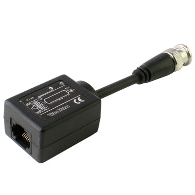 2 PCS Passive Video Balun CCTV Network UTP BNC