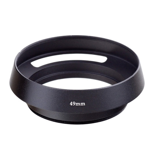 49mm Metal Vented Lens Hood for Leica, 49mm