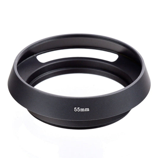 Metal Vented Lens Hood for All Leica Lens with 55mm Filter Thread, 55mm