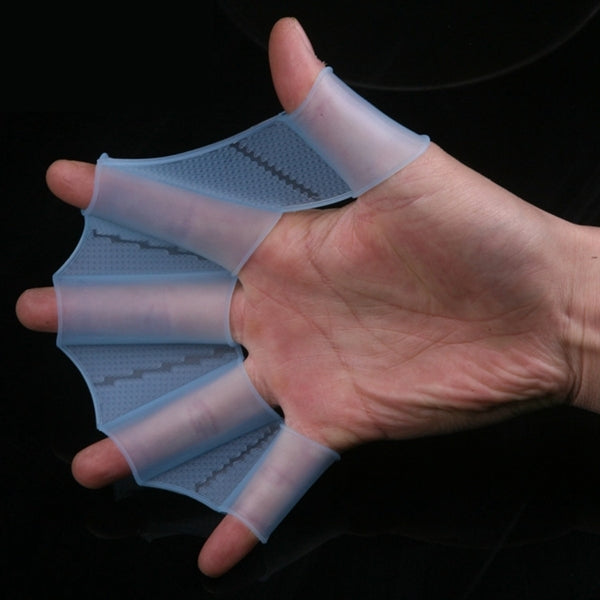 Silicone Swimming Web Fins Hand Flippers Training Gloves, S, Size: S Green, Size: S Blue, Size: S Magenta