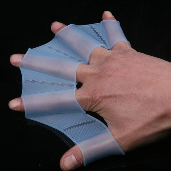 Silicone Swimming Web Fins Hand Flippers Training Gloves, S, Size: S Green, Size: S Blue, Size: S Magenta