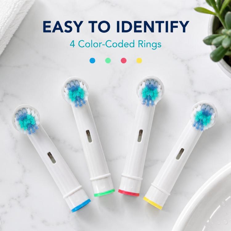 4 PCS Electric Toothbrush Heads Replacement Oral Health Care