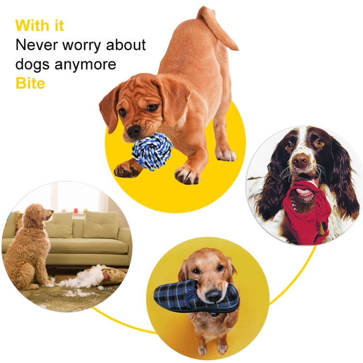 Cotton Rope Ball for Pets / Dog Cat Toy, Diameter 7.5cm (Random Color Delivery), Cotton Rope Ball