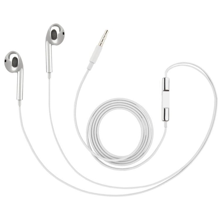 3.5mm Stereo Electroplating Wire Control Earphone for Android Phones / PC / MP3 Player / Laptops