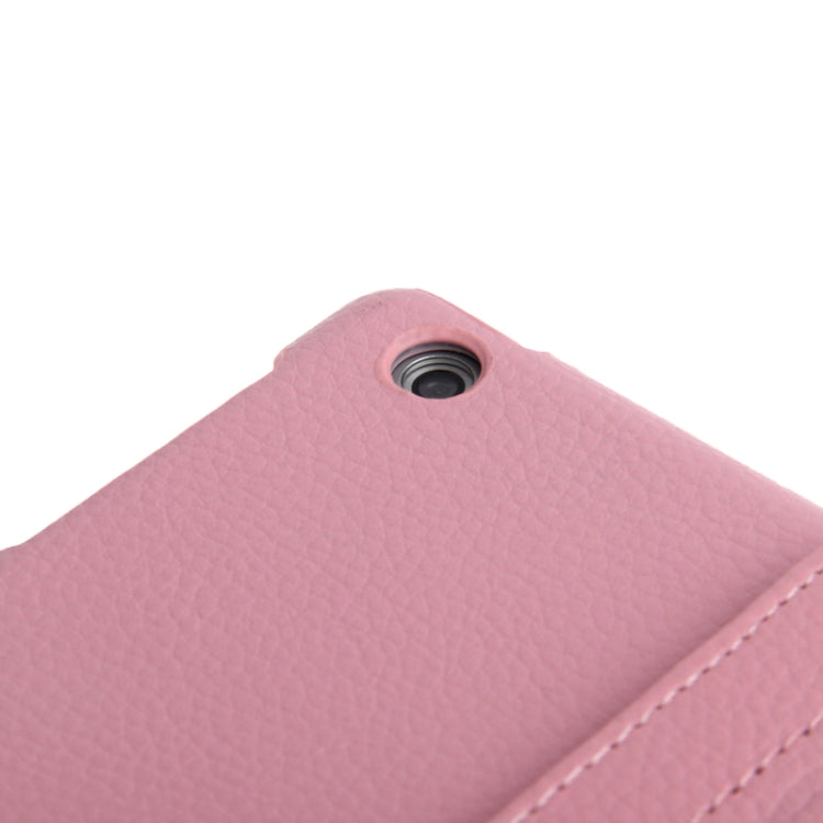 Litchi Texture 360 Degrees Rotation Leather Tablet Case with Holder for iPad Air / Air 2 / iPad 9.7 2017 / iPad 9.7 2018