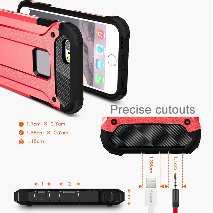 For iPhone 6 & 6s Tough Armor TPU + PC Combination Case, For 6 & iPhone 6s, For iPhone 6 & 6s
