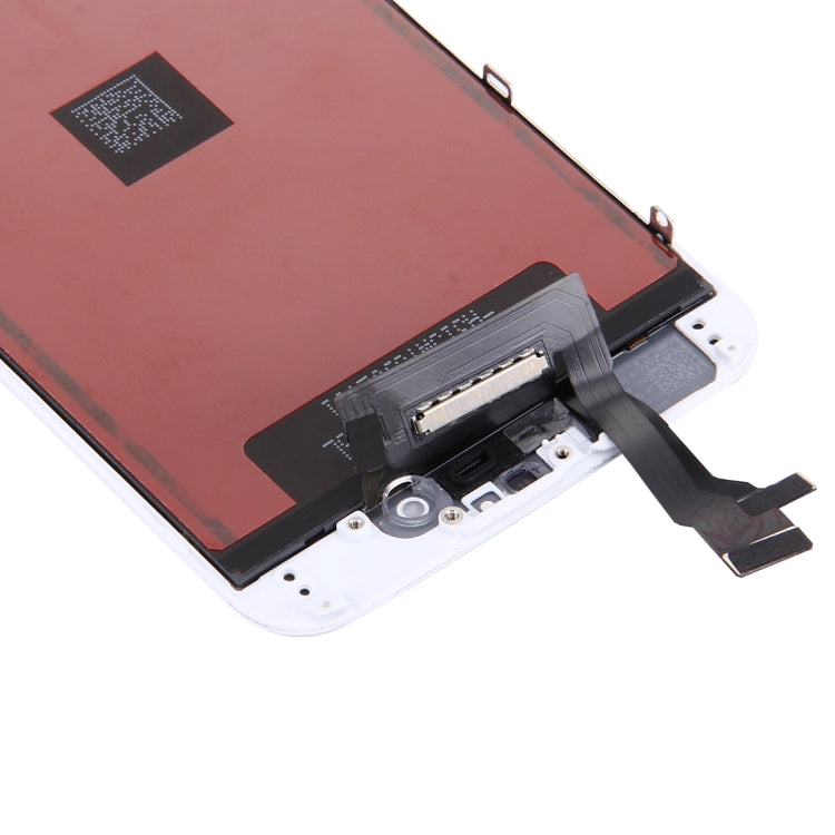 LCD Screen with Frame for iPhone 6, 3 in 1 for i6 White, For iPhone 6(TFT)