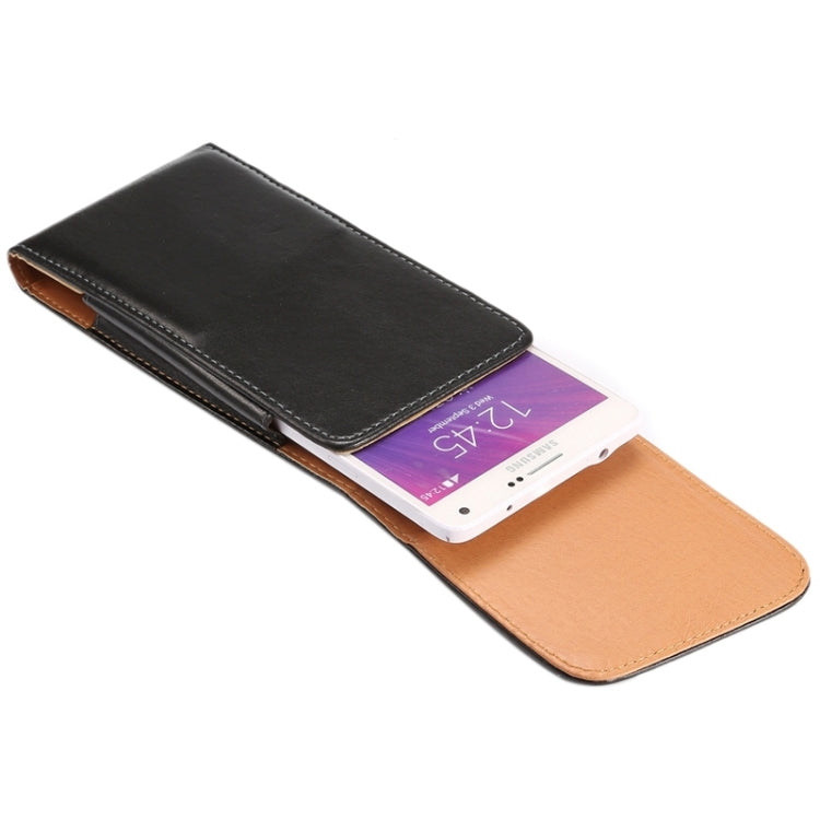 Universal Lambskin Texture Vertical Flip Leather Case / Waist Bag with Rotatable Back Splint for iPhone 6 Plus & 6S Plus, Galaxy Note 8 / Galaxy Note 5 / N920 & S6 Edge Plus / G928 & A8 / A800 & Note IV / N910
