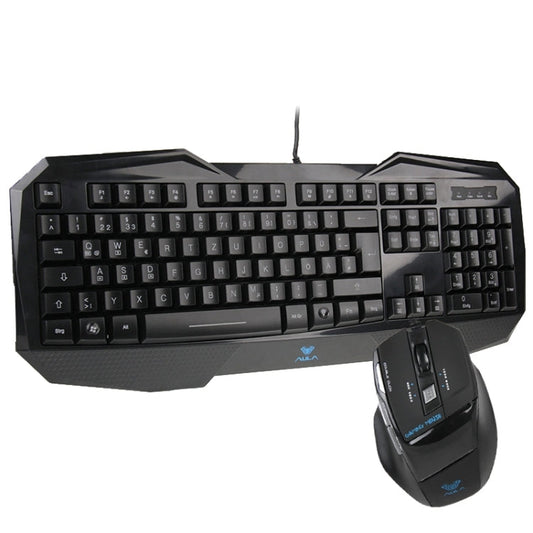 Aula Killing Soul Behead Series USB Keyboard & 7D Mouse Combo, German Layout, Backlight