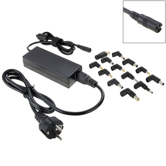 AU-90W+13 TIPS 90W 15V 6A Universal AC Power Adapter Charger with 13 Tips Connectors for Laptop Notebook, EU Plug, AU-90W