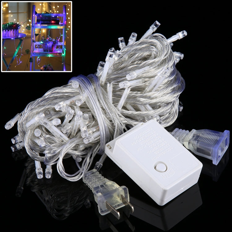 100 LEDs with End Joint & 8 Display Modes Controller for Christmas Party, AC 110V, US Plug, 100 LEDs AC 110V(Colorful Light), 100 LEDs AC 110V(White Light), 100 LEDs AC 110V(Red Light), 100 LEDs AC 110V(White Light+Blue Light)                          ...