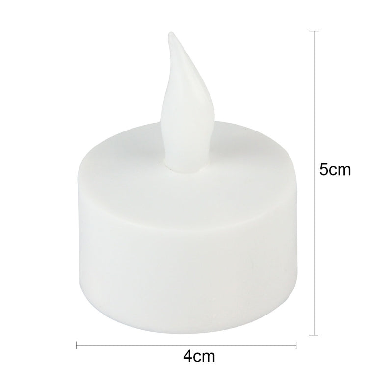 12 PCS  Flameless LED Tealight Flicker Candle Light, Rechargeable Home Decoration Light with Charging Board