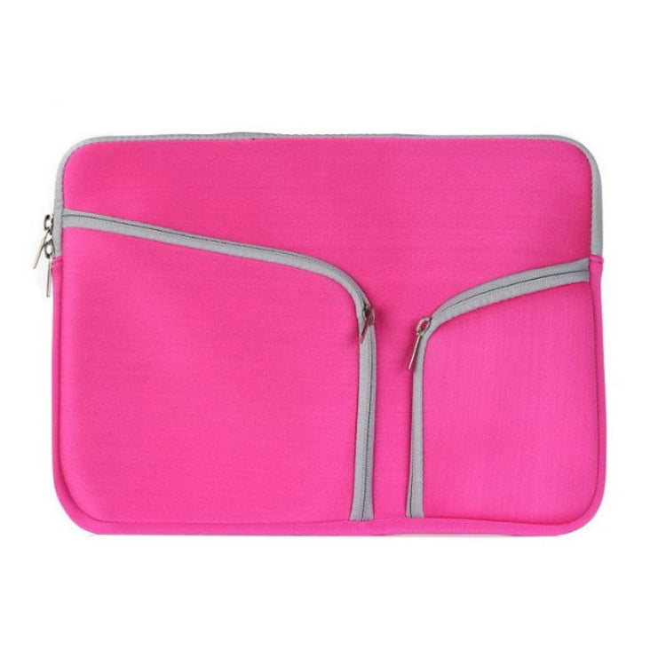 Double Pocket Zip Handbag Laptop Bag for Macbook Air 13 inch