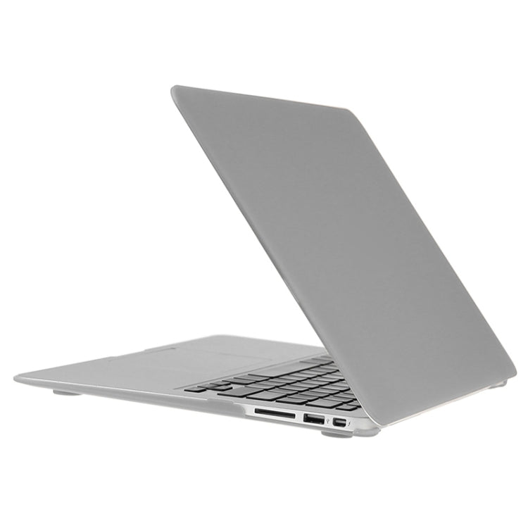 ENKAY for Macbook Air 11.6 inch (US Version) / A1370 / A1465 Hat-Prince 3 in 1 Frosted Hard Shell Plastic Protective Case with Keyboard Guard & Port Dust Plug(Silver)