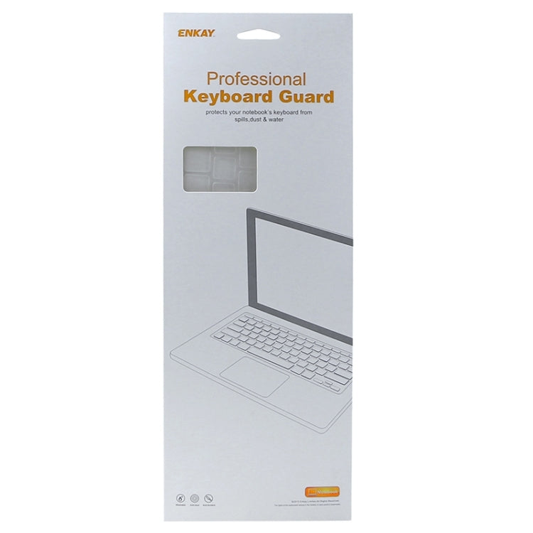 ENKAY for Macbook Air 11.6 inch (US Version) / A1370 / A1465 Hat-Prince 3 in 1 Frosted Hard Shell Plastic Protective Case with Keyboard Guard & Port Dust Plug(Silver)