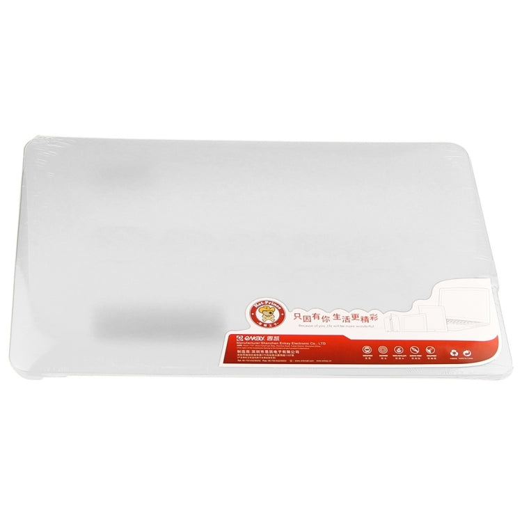 ENKAY for Macbook Pro Retina 13.3 inch (US Version) / A1425 / A1502 Hat-Prince 3 in 1 Frosted Hard Shell Plastic Protective Case with Keyboard Guard & Port Dust Plug(White)