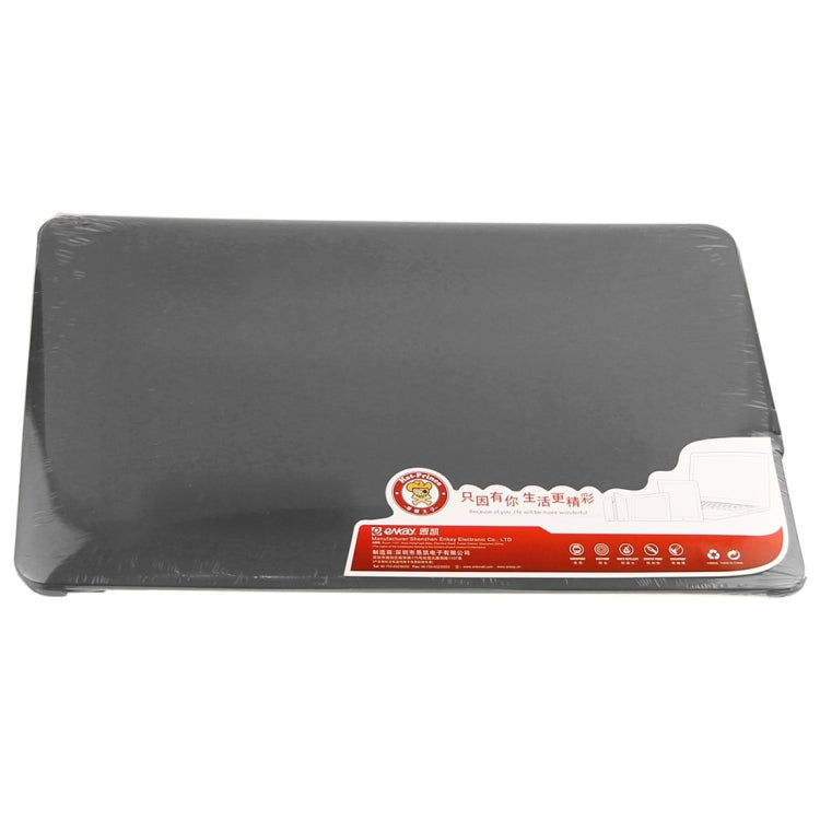 ENKAY for Macbook Pro Retina 15.4 inch (US Version) / A1398 Hat-Prince 3 in 1 Frosted Hard Shell Plastic Protective Case with Keyboard Guard & Port Dust Plug(Black)