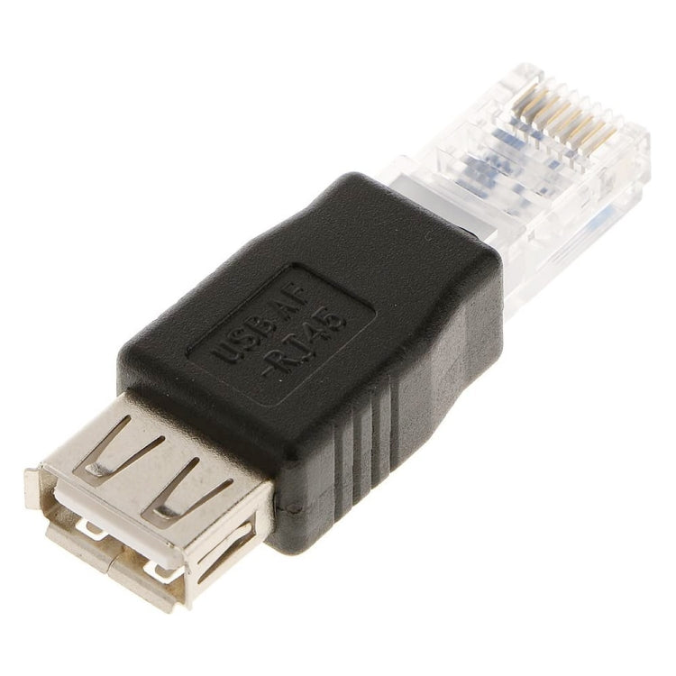 RJ45 Male to USB AF Adapter