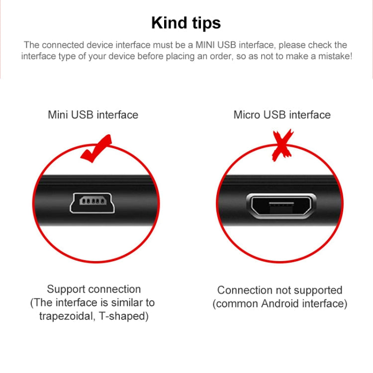 USB Retractable Data & Charger Cable for Motorola V3 / Mobile Phone / MP3 / MP4 / Digital Camera / GPS, Length: 10cm (Can be Extended to 80cm),  Black, USB 2.0 to Mini 5 Pin, USB 1.1 to Mini 5 Pin