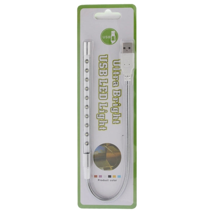 10-LED Portable Ultra Bright USB LED Light